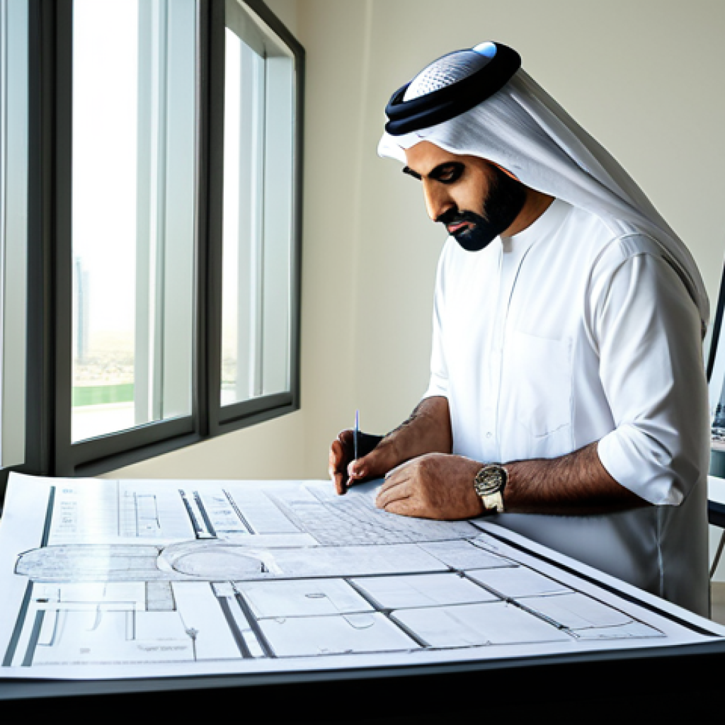 가구디자인 독일식 교육 과정 - **
"A fully clothed Arab architect in appropriate attire, reviewing blueprints in a sunlit, modern ...
